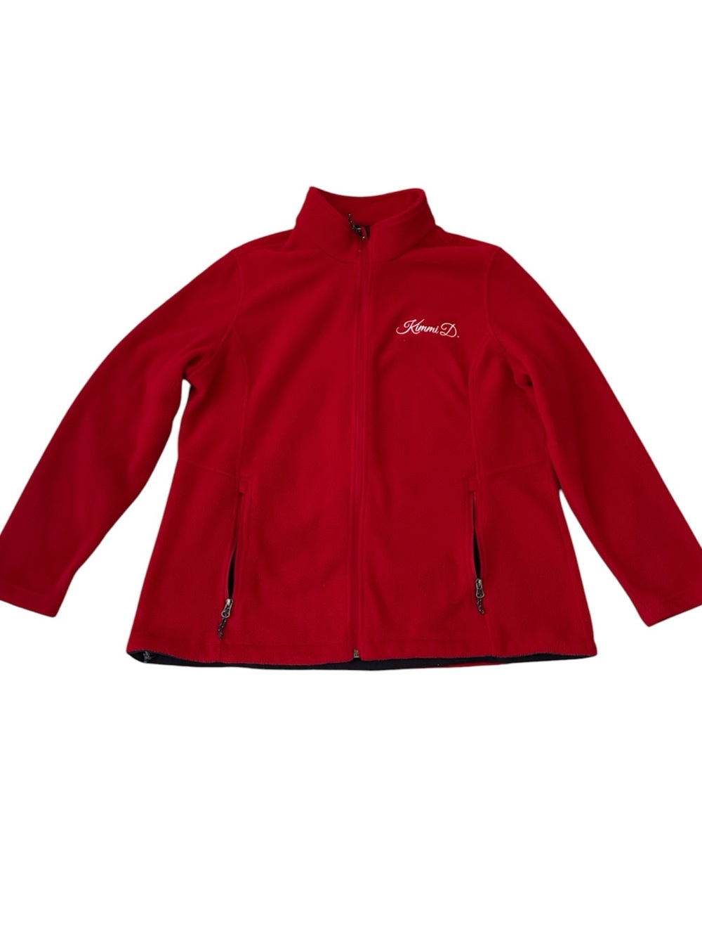 Red Fleece Port Authority Jacket Size XXL